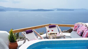 View from property - Aqua & Terra Traditional Cave Houses (Santorini)