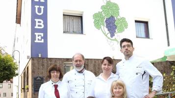 Fassade der Unterkunft