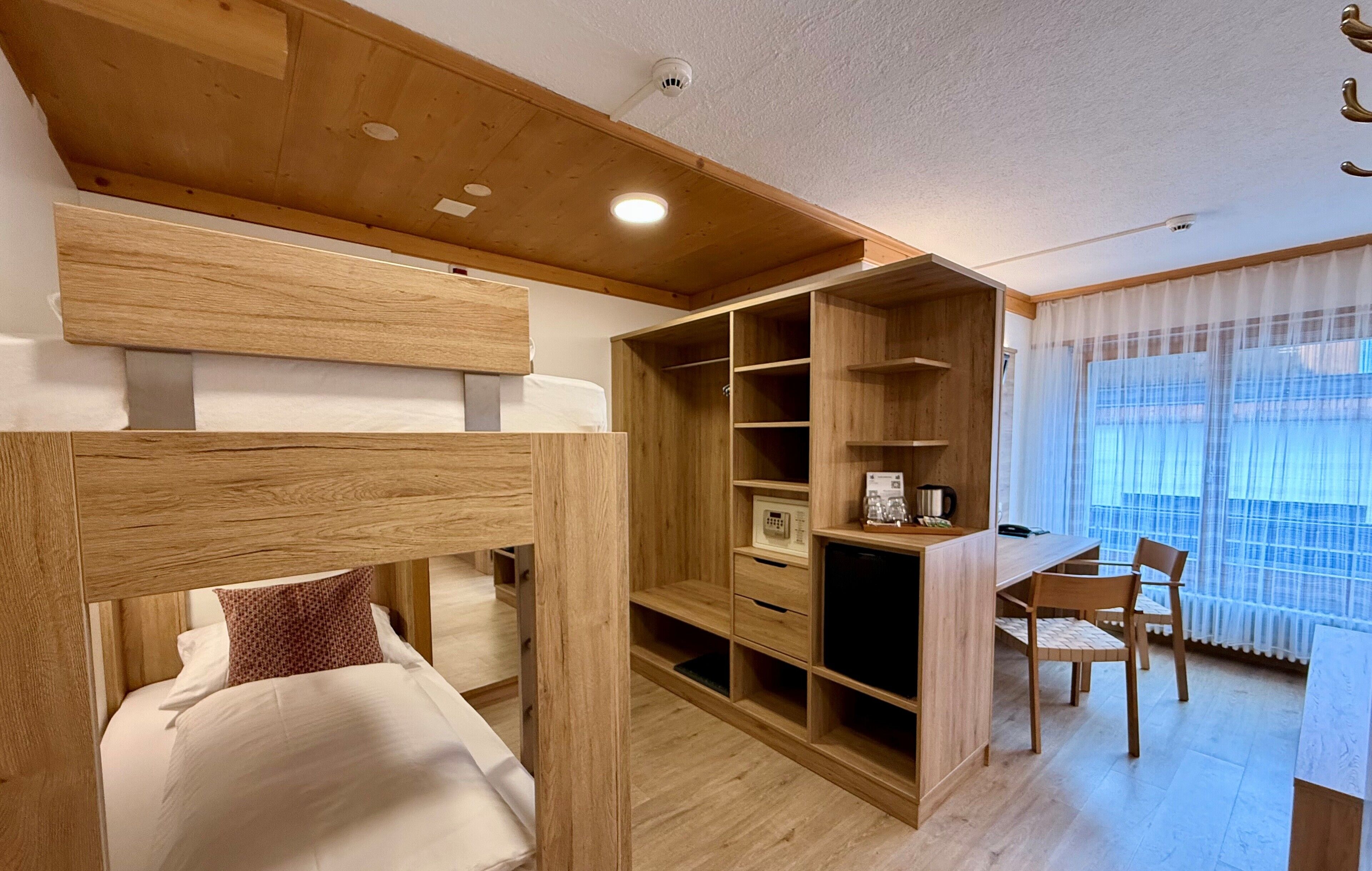 Quadruple Room | Down comforters, minibar, in-room safe, desk