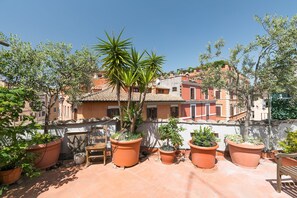 Terrace/patio - Charming & Luxury apartment with roof terrace - Navona Square (Roma)