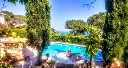 Private Villa S'Agaro Sant Feliu de Guixols Costa Brava Spain pool overlooks bay