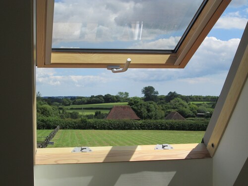 Barn conversion in beautiful, peaceful, rural location with stunning views.