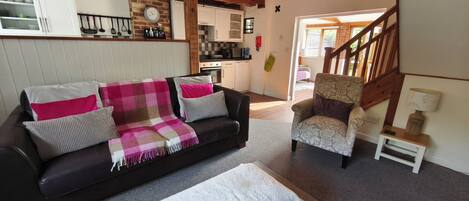 تلفزيون ذكي، مدفأة، مشغل دي في دي، كُتُب