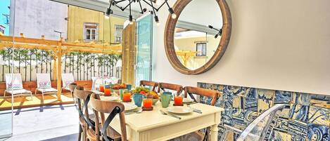 Restaurante al aire libre