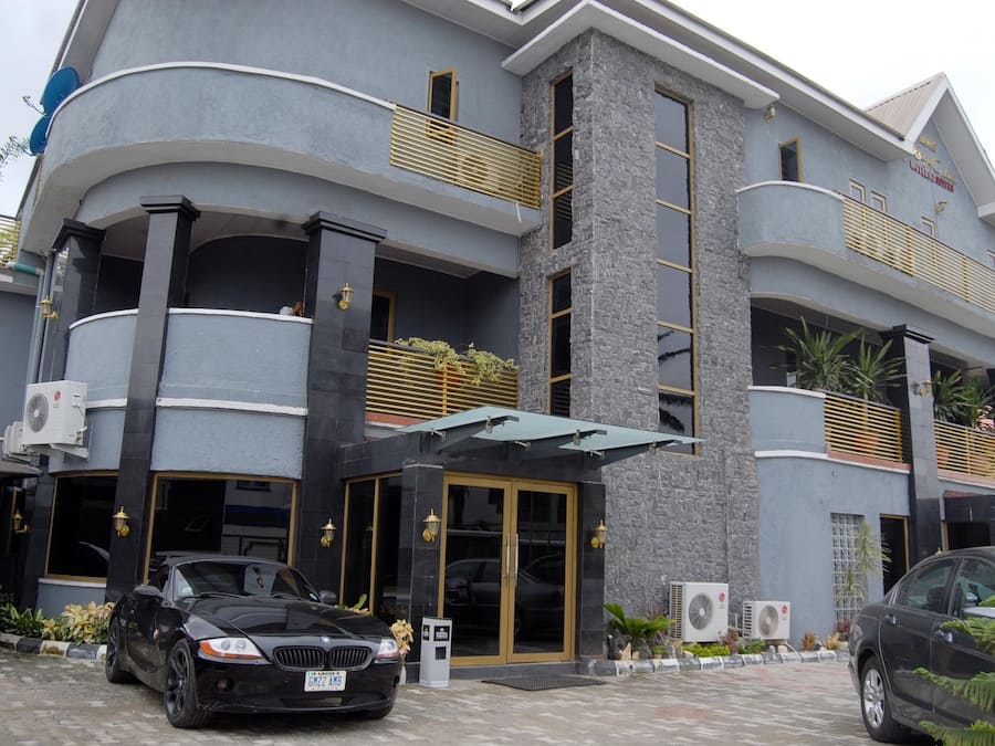 Voorkant van accommodatie