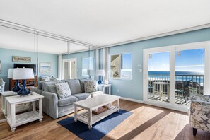 TV, DVD player, video library