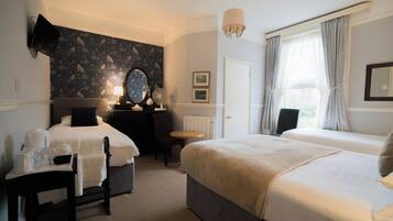 Individually decorated, individually furnished, soundproofing