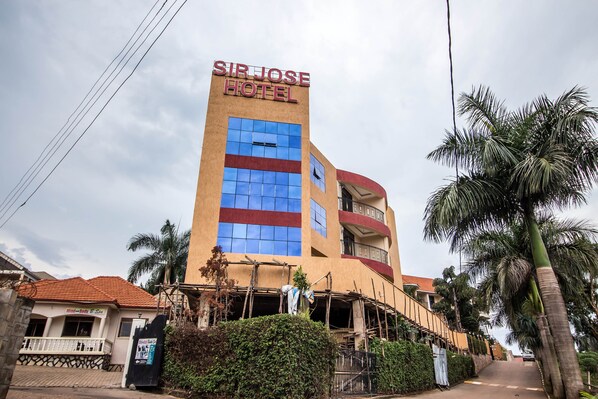 Façade de l’hébergement