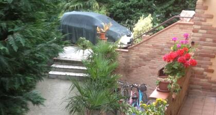 relax apartment in single-bedded room with sauna in Badia Polesin