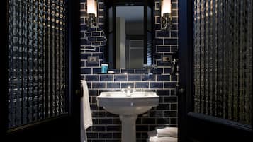 Suite, 1 Bedroom | Bathroom | Shower, rainfall showerhead, eco-friendly toiletries, hair dryer