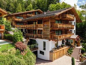 Façade de l’hébergement