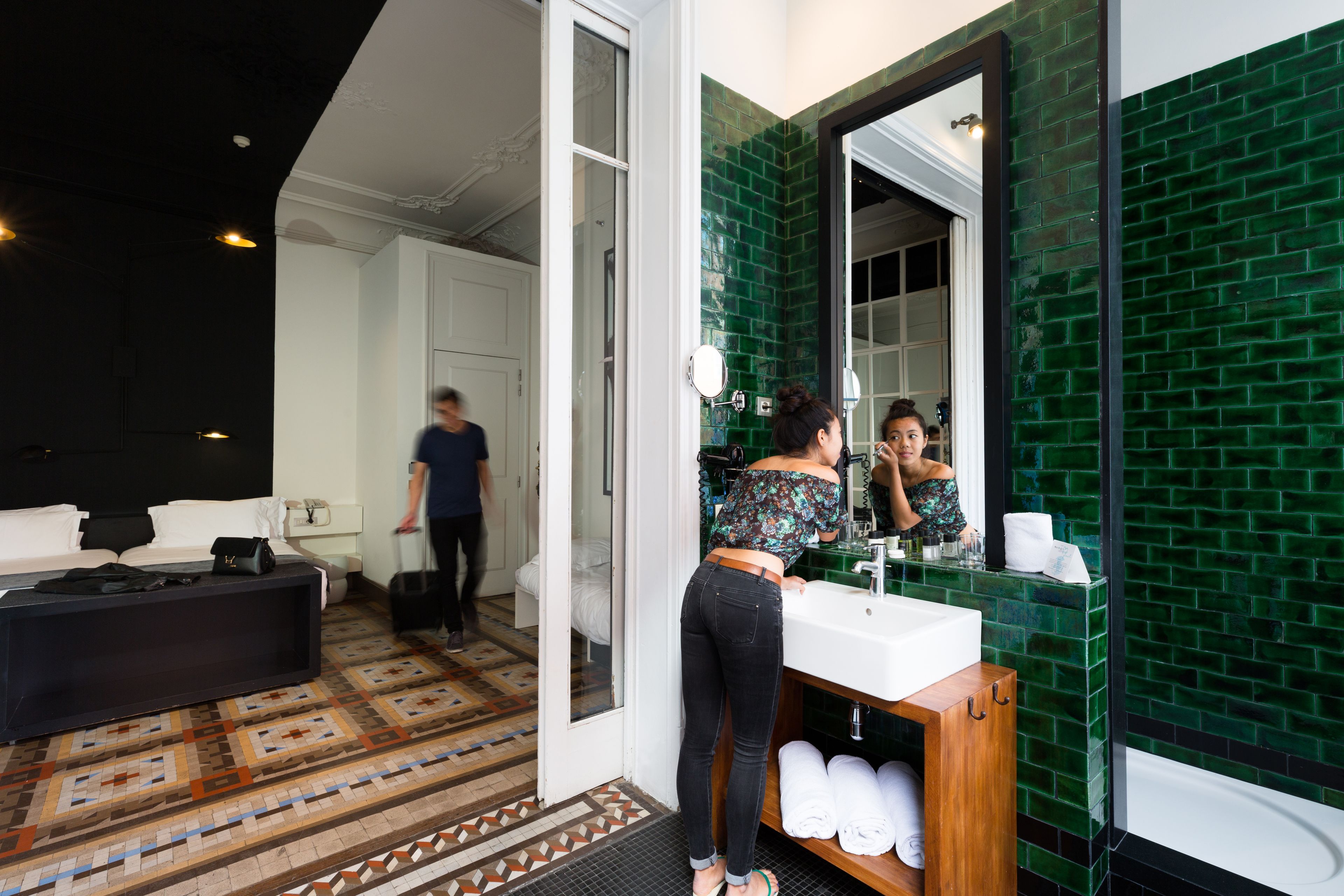 triple room | in-room safe, blackout curtains, soundproofing, iron/ironing board