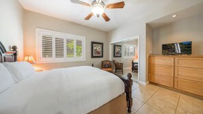 2 habitaciones, tabla de planchar con plancha y cuna de viaje