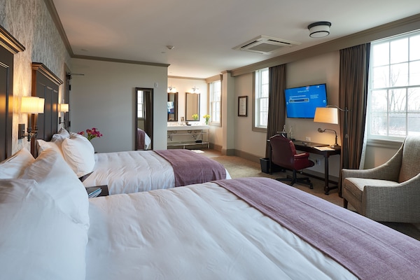 Cadar kapas Mesir, peralatan tempat tidur premium, meja