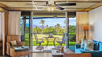 Una televisión, un reproductor de DVD