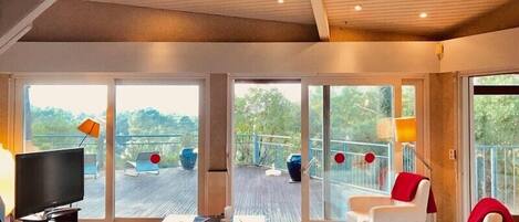 تلفزيون، مدفأة