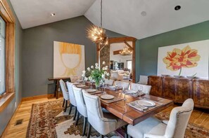 Dining - Abode at Open Meadows, luxury estate, sleeps 23 (Wilson)