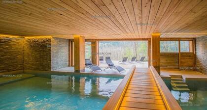 Savoielac - La Clusaz- Piscine intérieure : Chalet Viking