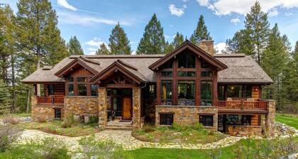 Abode at Two Wolves, Teton Village, luxury home, private hot tub