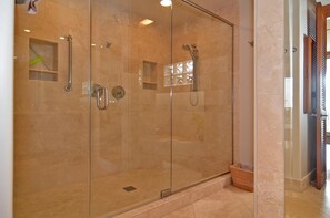Shower, hair dryer