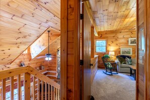 Interior - Hemlock Hideaway: Quiet Neighborhood Cabin Near Boone & Blowing Rock with Firepit, Yard, & Hot Tub! (Boone)