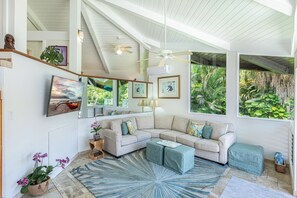 Televisión y reproductor de DVD 