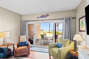 Smart TV, DVD player - Sandy Key 122:  2 BR/2 BA Perdido Key, FL Beachfront Condo, On-Site Rental Office, Sleeps 6 (Pensacola)