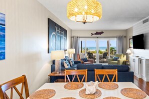 Smart TV, DVD player - Sandy Key 122:  2 BR/2 BA Perdido Key, FL Beachfront Condo, On-Site Rental Office, Sleeps 6 (Pensacola)