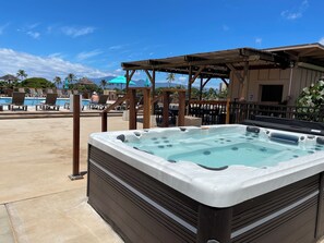 Terrace/patio - OCEAN VIEW, LUXURY TOP FLOOR K206 (Kaanapali)