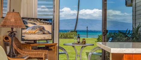 Vue depuis l’hébergement