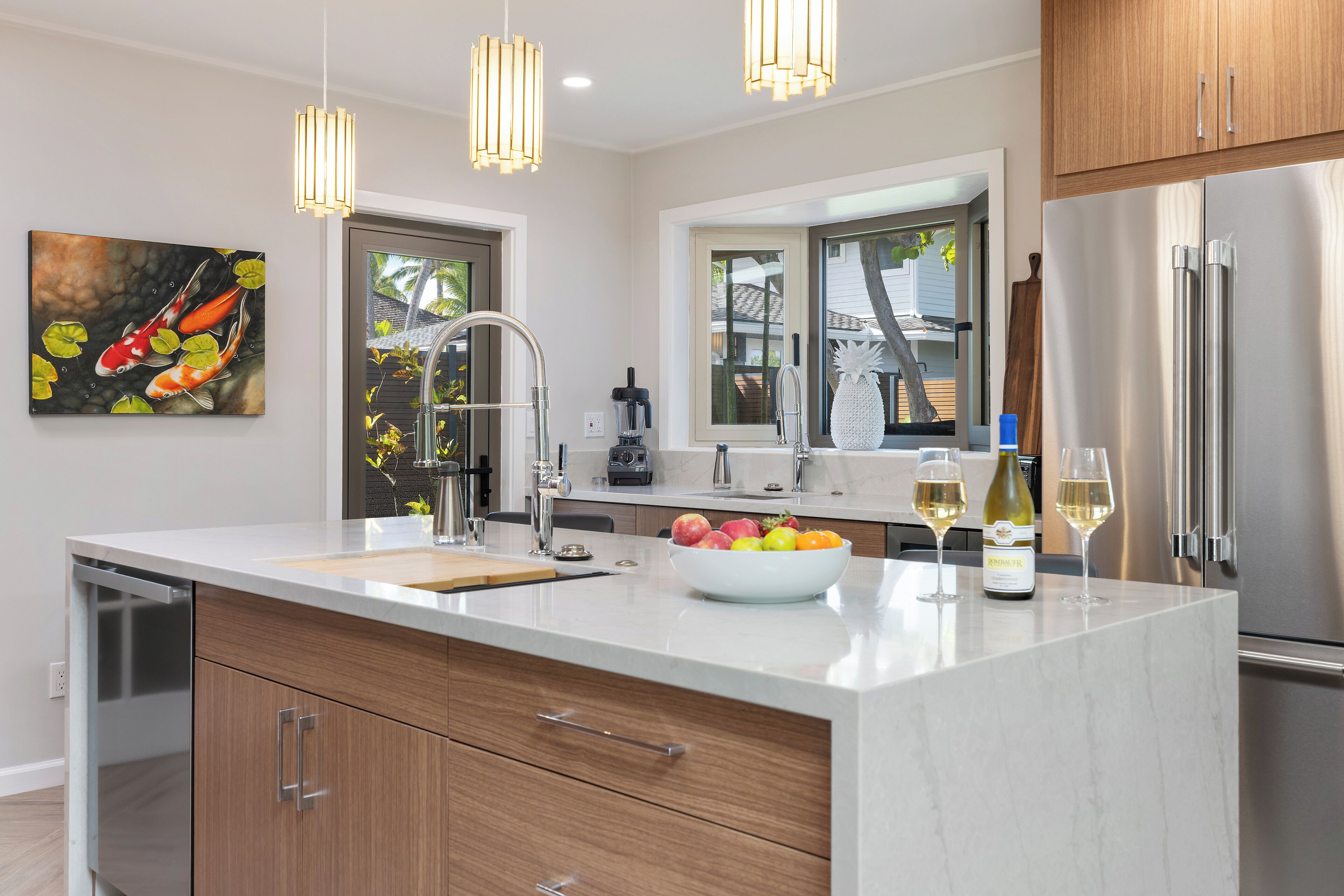 ثلاجة، ميكروويف، فرن، موقد طهي مسطح