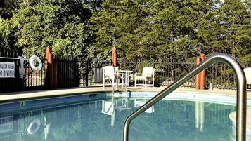 Indoor pool, a heated pool