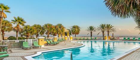 Indoor pool, a heated pool