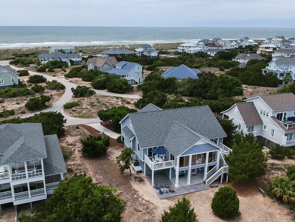 Exterior - Dancin' In The Moonlight on the 17th Hole of the BHI Club Golf Course ! (Bald Head Island)