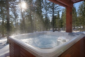 Bain à remous extérieur