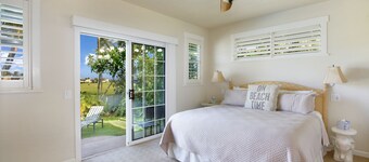 Romslig familie bor på Poipu Beach, privat basseng, utsikt over havet og fjellene