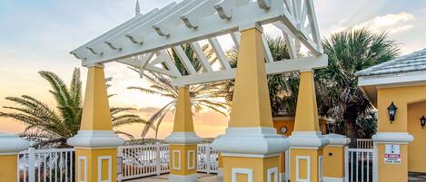 Enceinte de l’hébergement