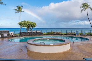 A heated pool - Unit 108 breathtaking ocean view! discounted price! (Lahaina)