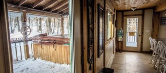 En Gorgeous Trailside Feriehus Langs Alpen Trail med udendørs boblebad og tillader hunde