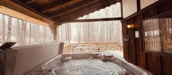 En Gorgeous Trailside Feriehus Langs Alpen Trail med udendørs boblebad og tillader hunde