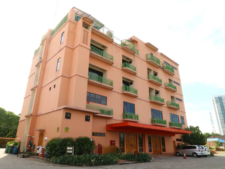 Facciata della struttura