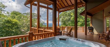 Bañera de hidromasaje exterior