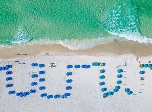 Accommodatie ligt op het strand
