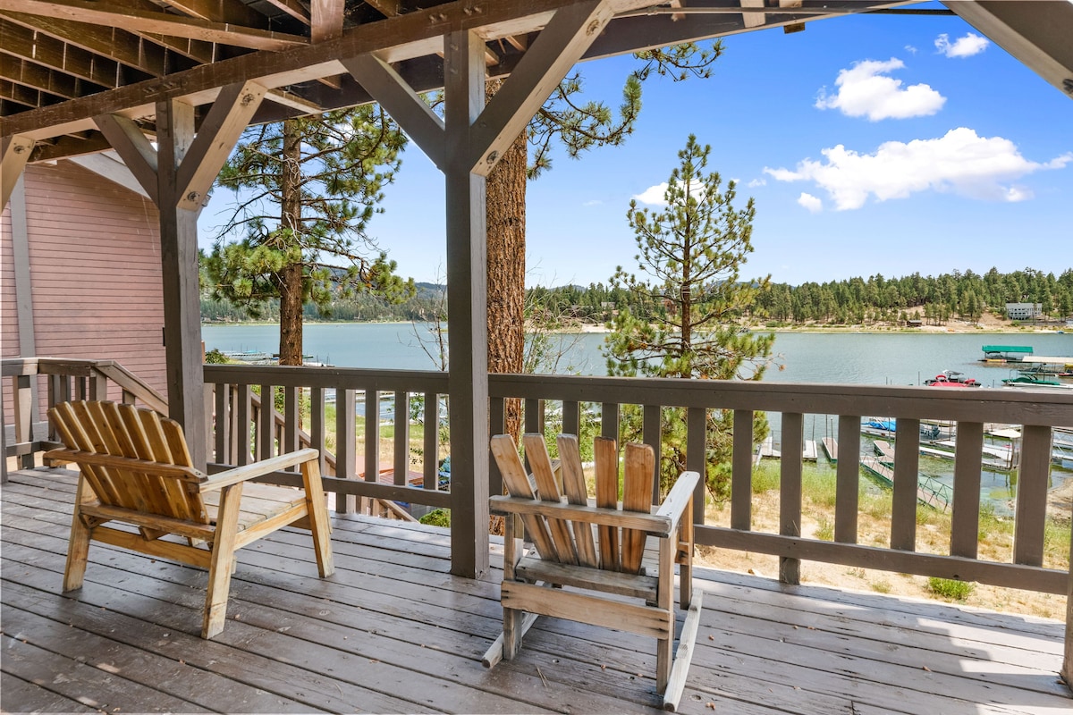 Photo 6 of LAKEFRONT - Boat Dock! Close to Slopes, HOT TUB! Game room!