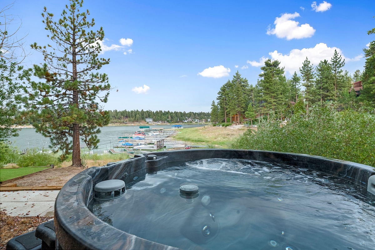 Photo 32 of LAKEFRONT - Boat Dock! Close to Slopes, HOT TUB! Game room!
