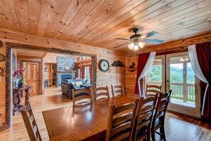 Interior - 1 Awesome Skyview - Spectacular log home with hot tub and  top of the line amenities! (Vilas)