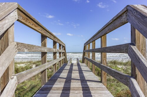 Ocean View Pool Home ~ Heated Pool ~ Steps to the Beach!