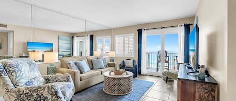 Télévision, lecteur de DVD, livres, vidéothèque