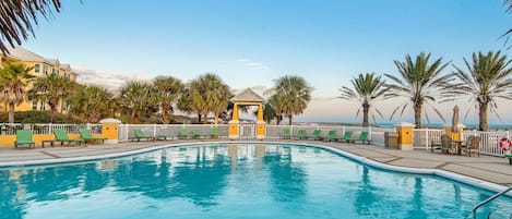 Indoor pool, a heated pool
