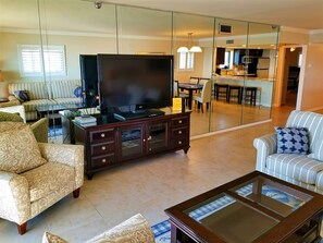 TV, DVD player